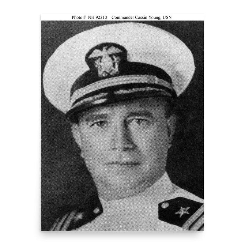 Cassin Young poster print, in size 18x24 inches.