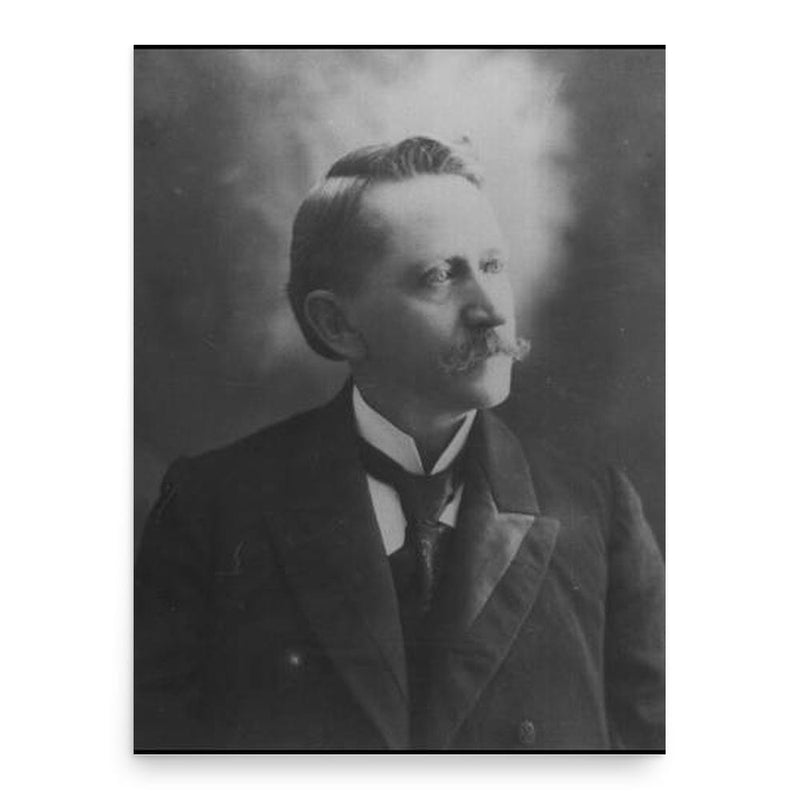 Cassius McDonald Barnes poster print, in size 18x24 inches.