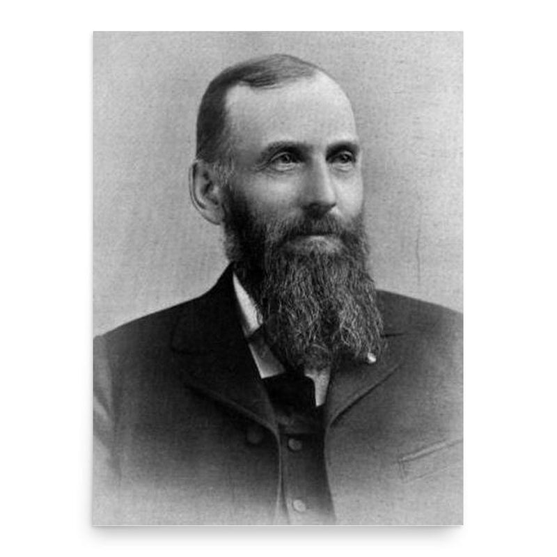 Cassius Peck poster print, in size 18x24 inches.