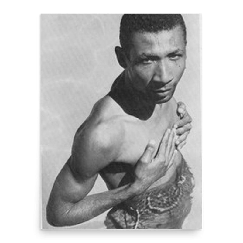 Castera Bazile poster print, in size 18x24 inches.