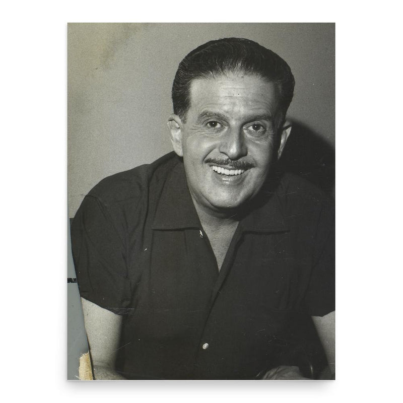 Castro Barbosa poster print, in size 18x24 inches.