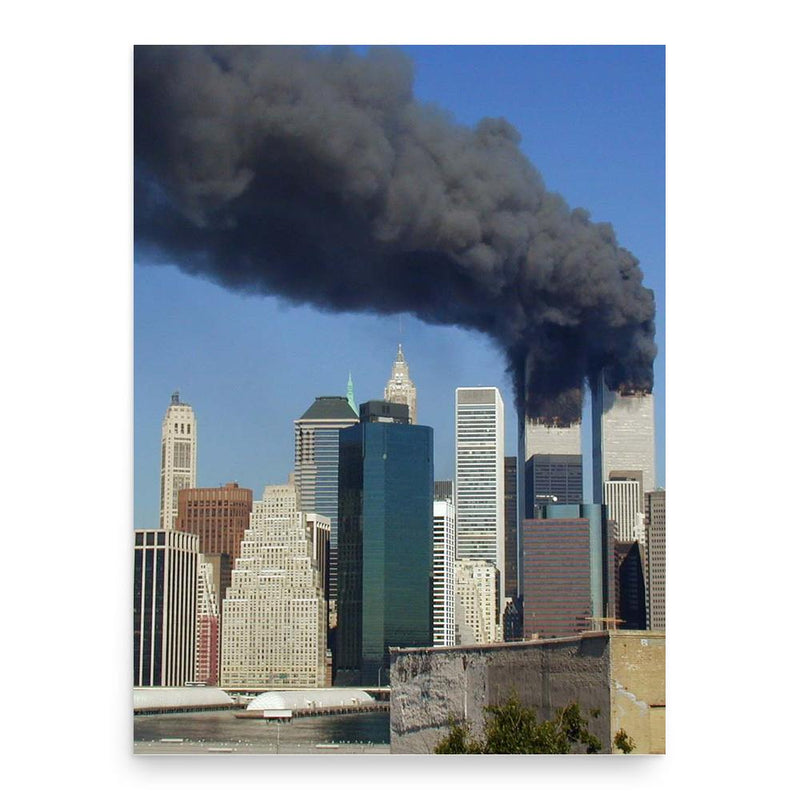 Casualties of the September 11 attacks poster print, in size 18x24 inches.