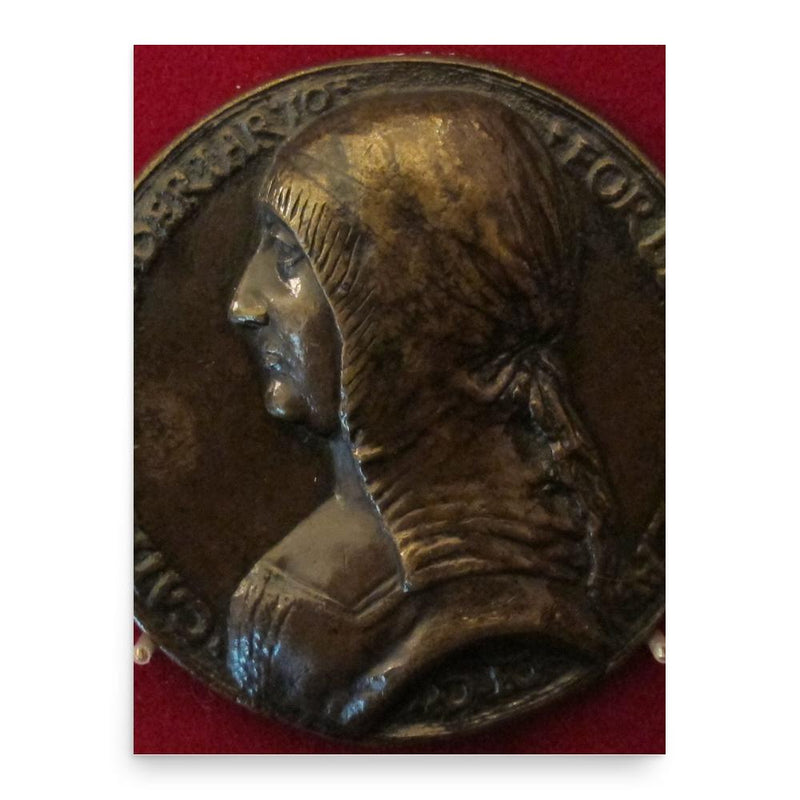 Caterina Sforza poster print, in size 18x24 inches.