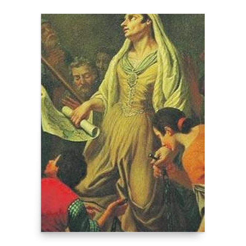 Caterina Vitale poster print, in size 18x24 inches.