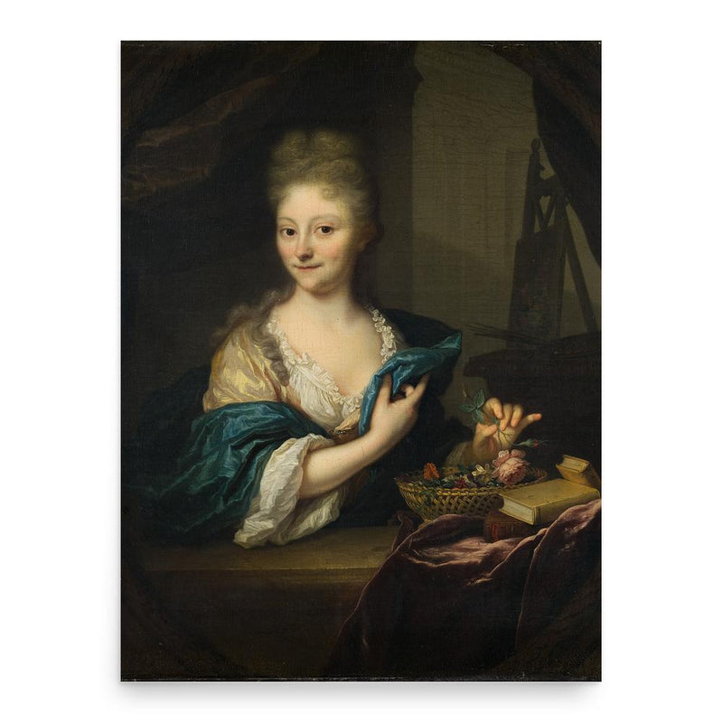 Catharina Backer poster print, in size 18x24 inches.