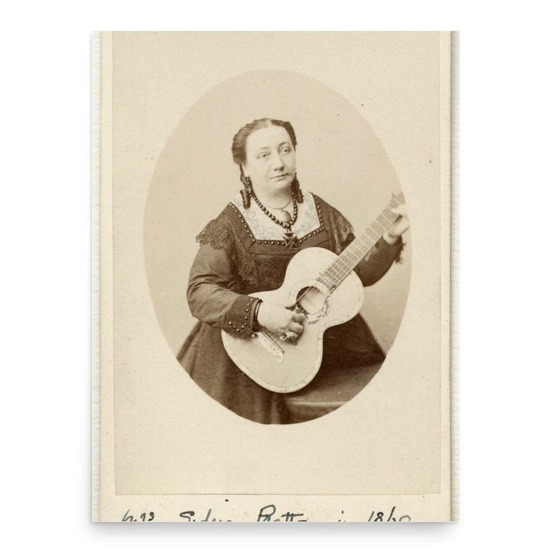 Catharina Pratten poster print, in size 18x24 inches.