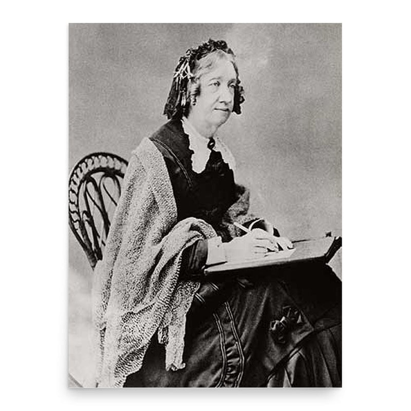 Catharine Beecher poster print, in size 18x24 inches.