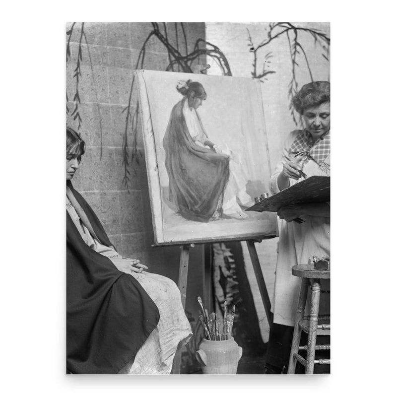 Catharine Carter Critcher poster print, in size 18x24 inches.