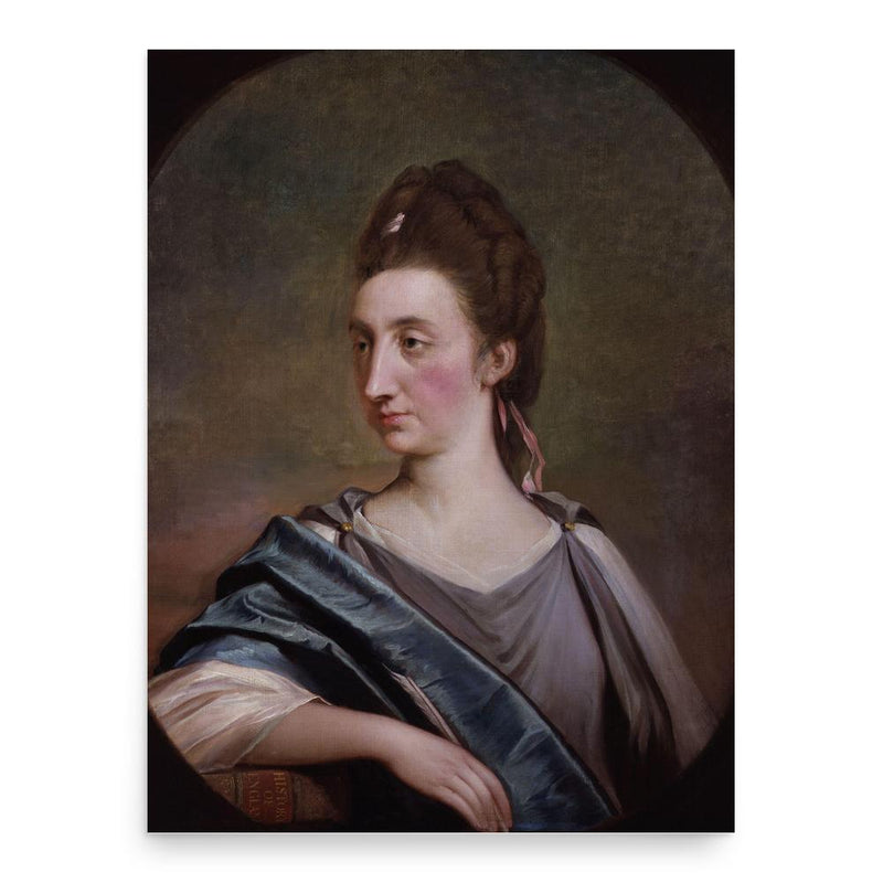 Catharine Macaulay poster print, in size 18x24 inches.