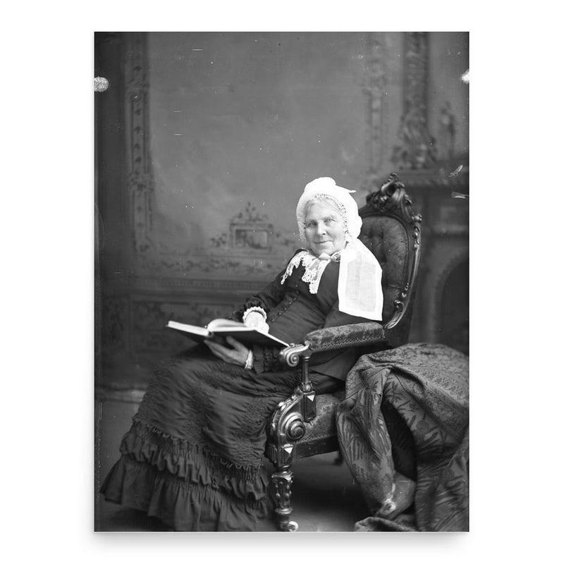 Catharine Parr Traill poster print, in size 18x24 inches.