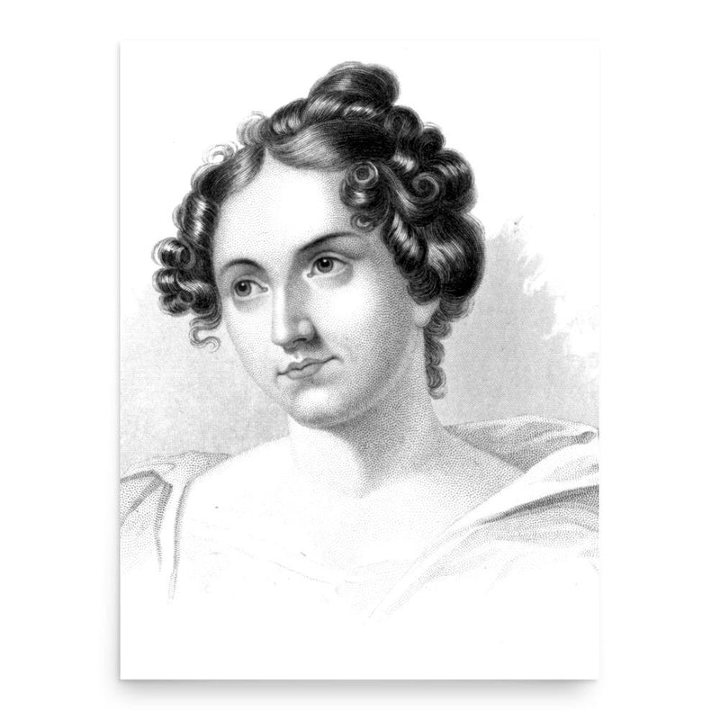 Catharine Sedgwick poster print, in size 18x24 inches.