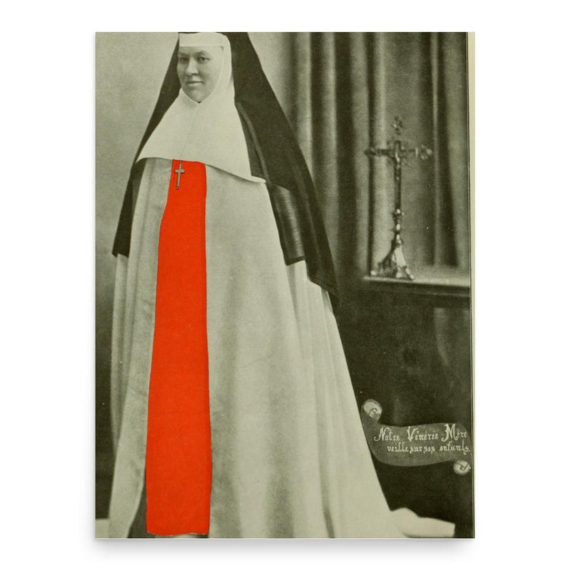 Catherine Aurelia Caouette poster print, in size 18x24 inches.