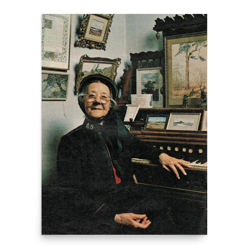 Catherine Bramwell-Booth poster print, in size 18x24 inches.