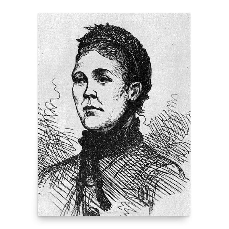 Catherine Eddowes poster print, in size 18x24 inches.