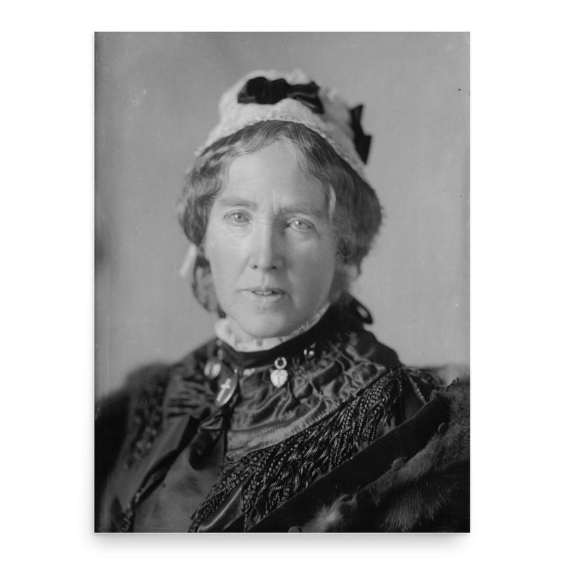 Catherine Gladstone poster print, in size 18x24 inches.