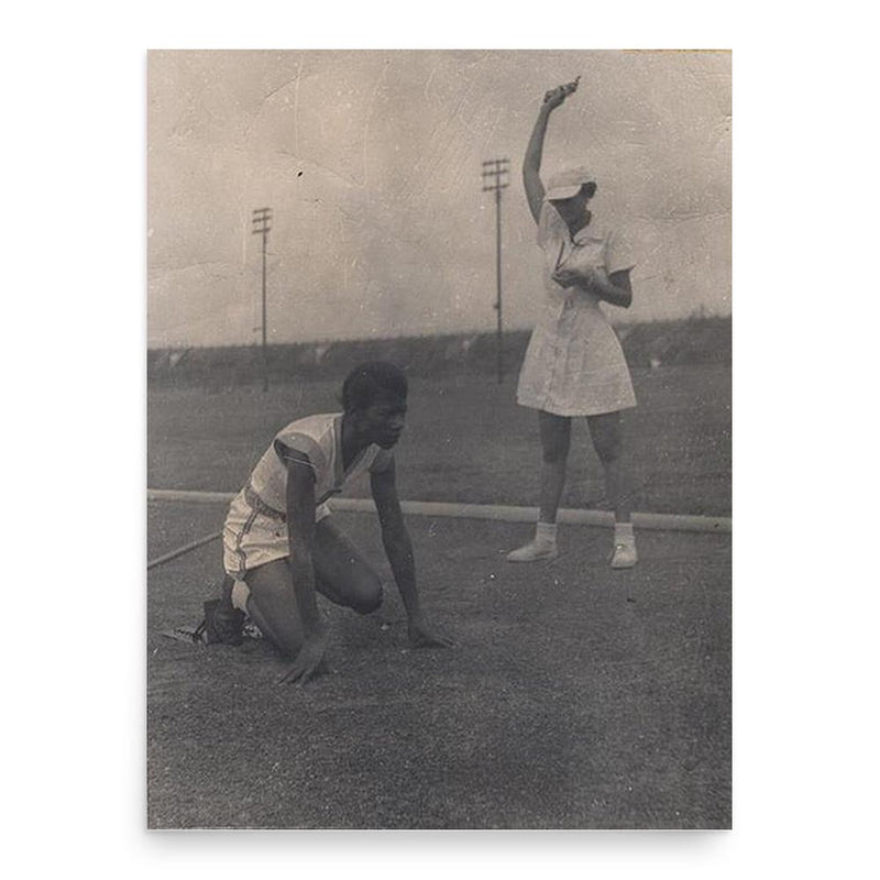 Catherine Hardy Lavender poster print, in size 18x24 inches.