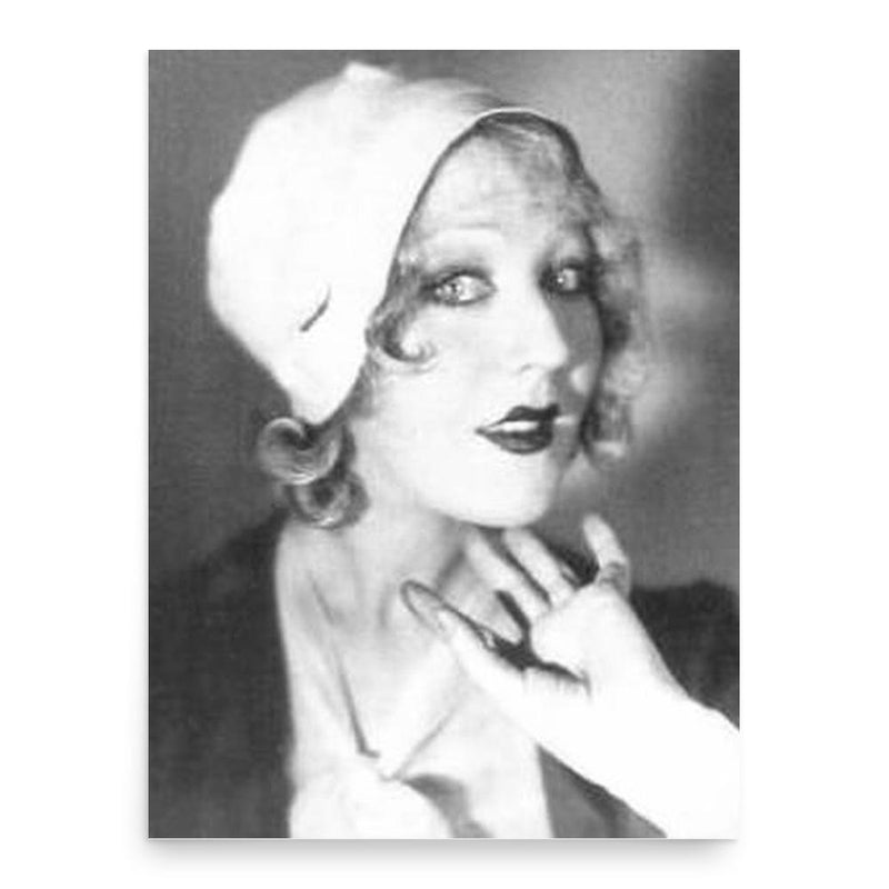 Catherine Hessling poster print, in size 18x24 inches.