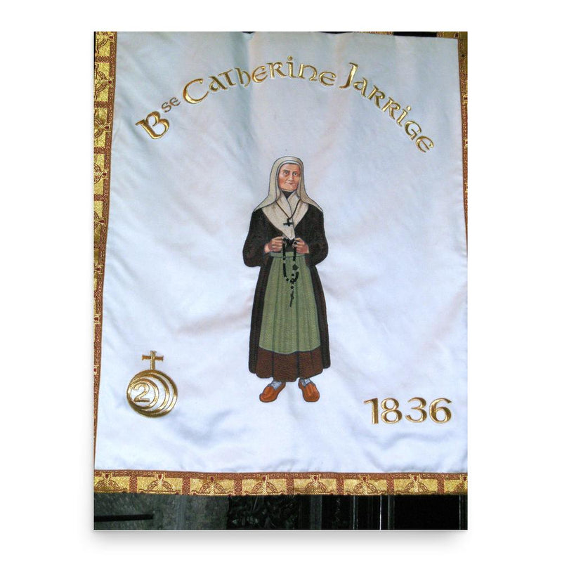 Catherine Jarrige poster print, in size 18x24 inches.