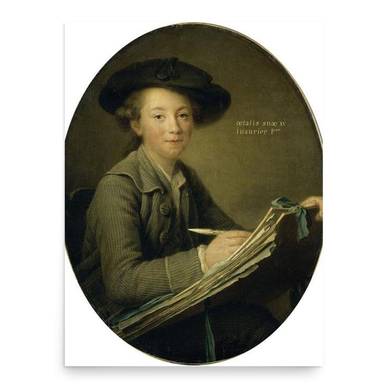 Catherine Lusurier poster print, in size 18x24 inches.