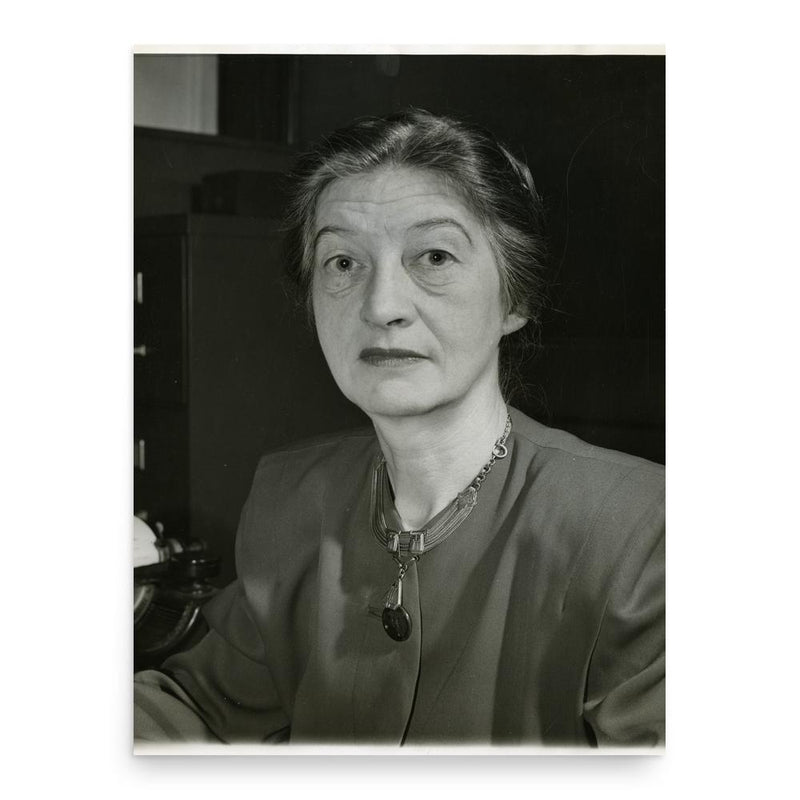 Catherine MacKenzie poster print, in size 18x24 inches.