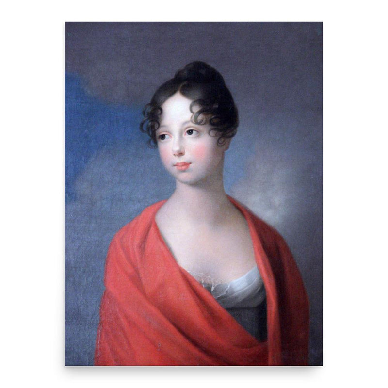 Catherine Pavlovna of Russia poster print, in size 18x24 inches.