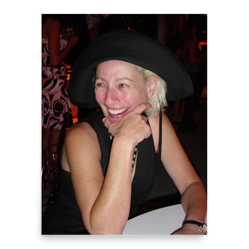 Catherine Seipp poster print, in size 18x24 inches.