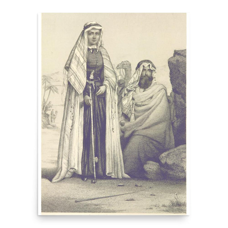 Catherine Tobin poster print, in size 18x24 inches.