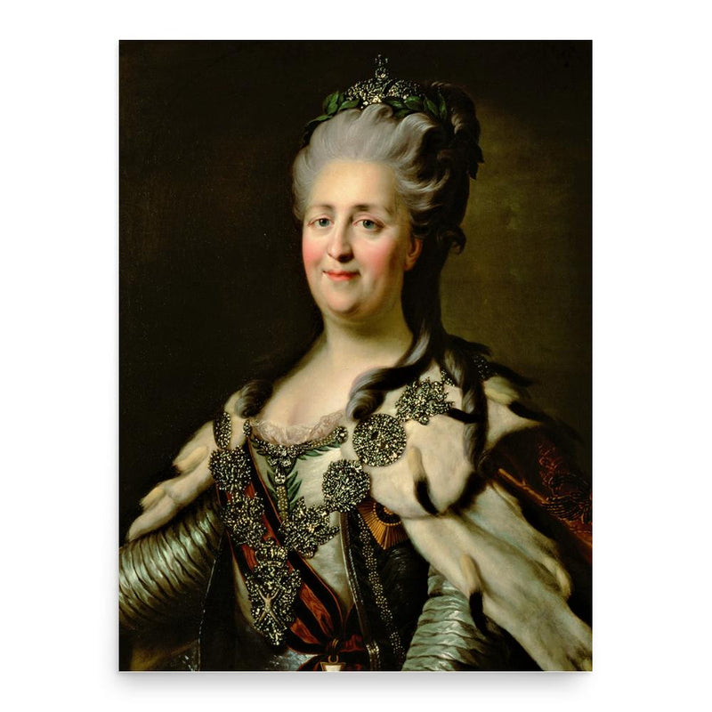 Catherine the Great poster print, in size 18x24 inches.