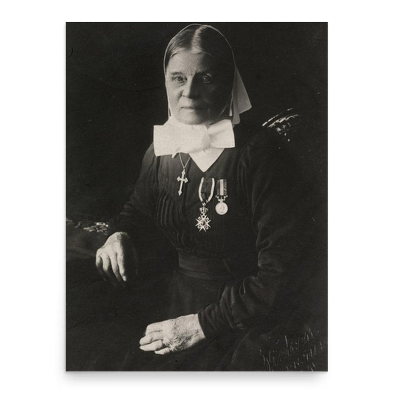 Cathinka Guldberg poster print, in size 18x24 inches.