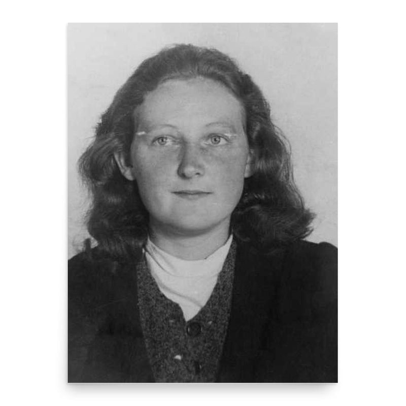 Cato Bontjes van Beek poster print, in size 18x24 inches.