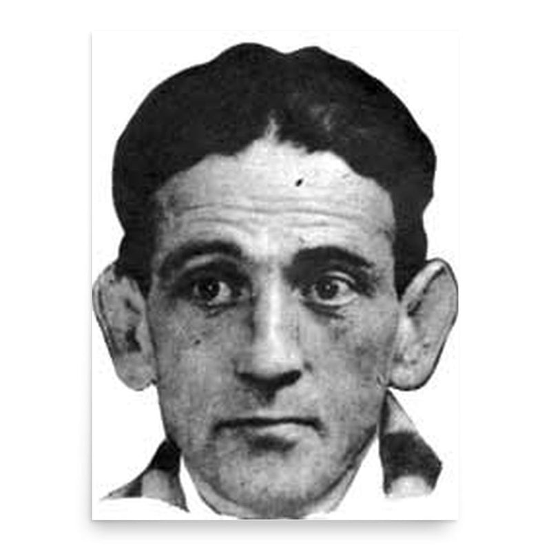 Cayetano Santos Godino poster print, in size 18x24 inches.