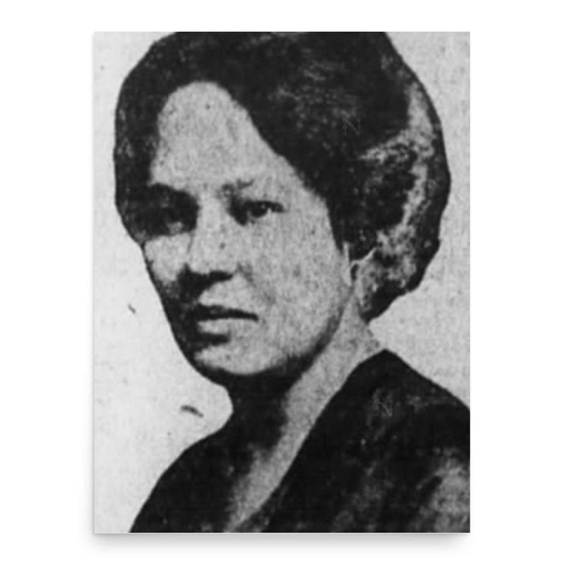 Cecelia Cabaniss Saunders poster print, in size 18x24 inches.