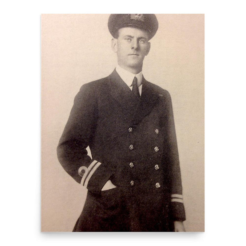 Cecil Abercrombie poster print, in size 18x24 inches.