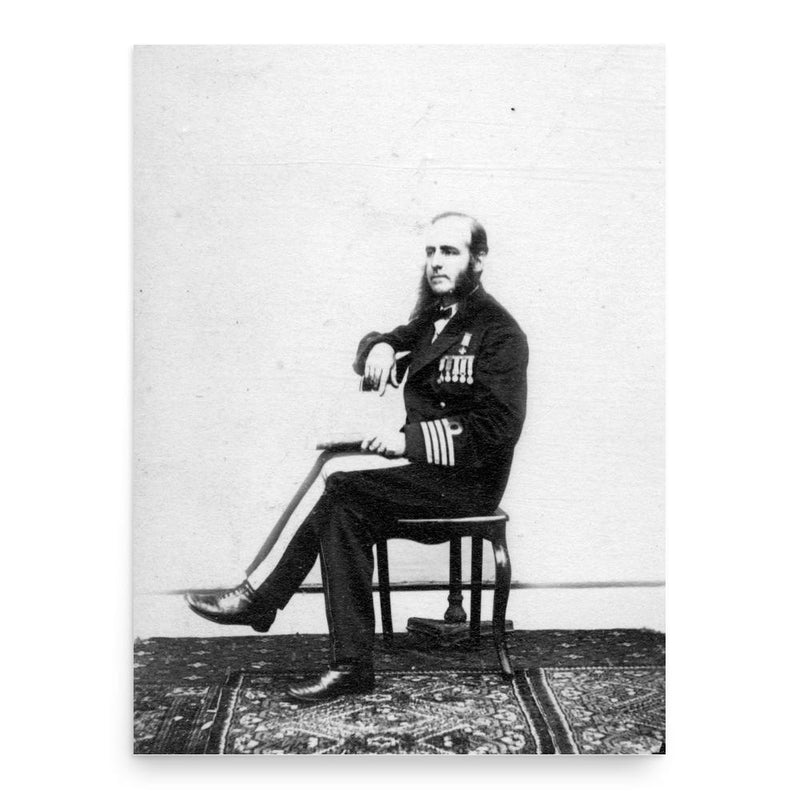 Cecil Buckley poster print, in size 18x24 inches.