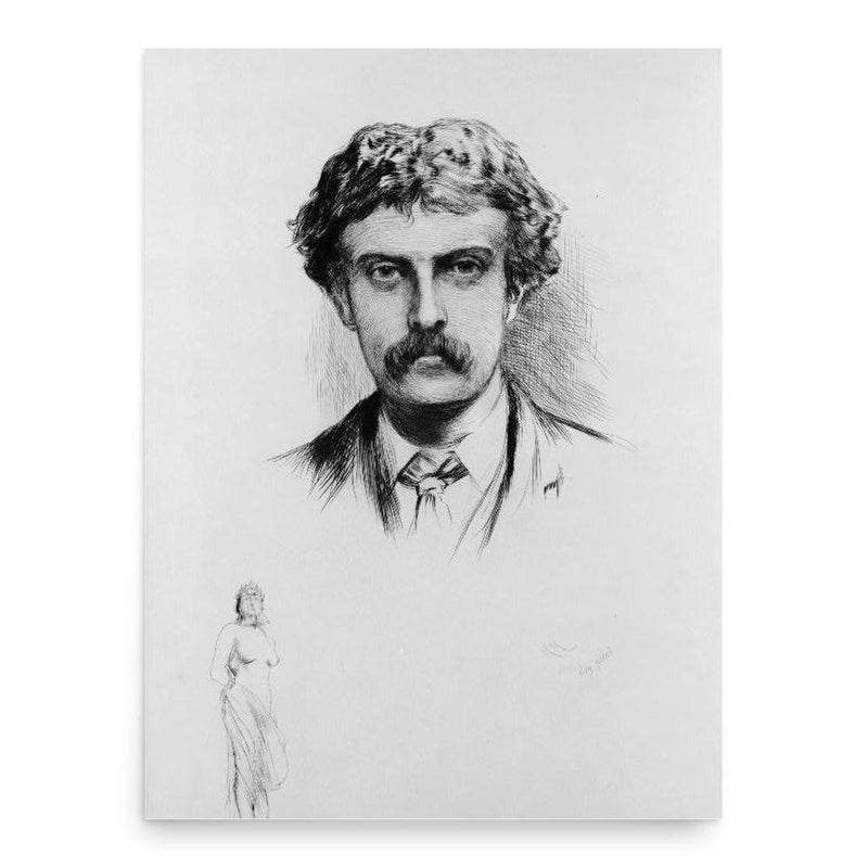 Cecil Gordon Lawson poster print, in size 18x24 inches.