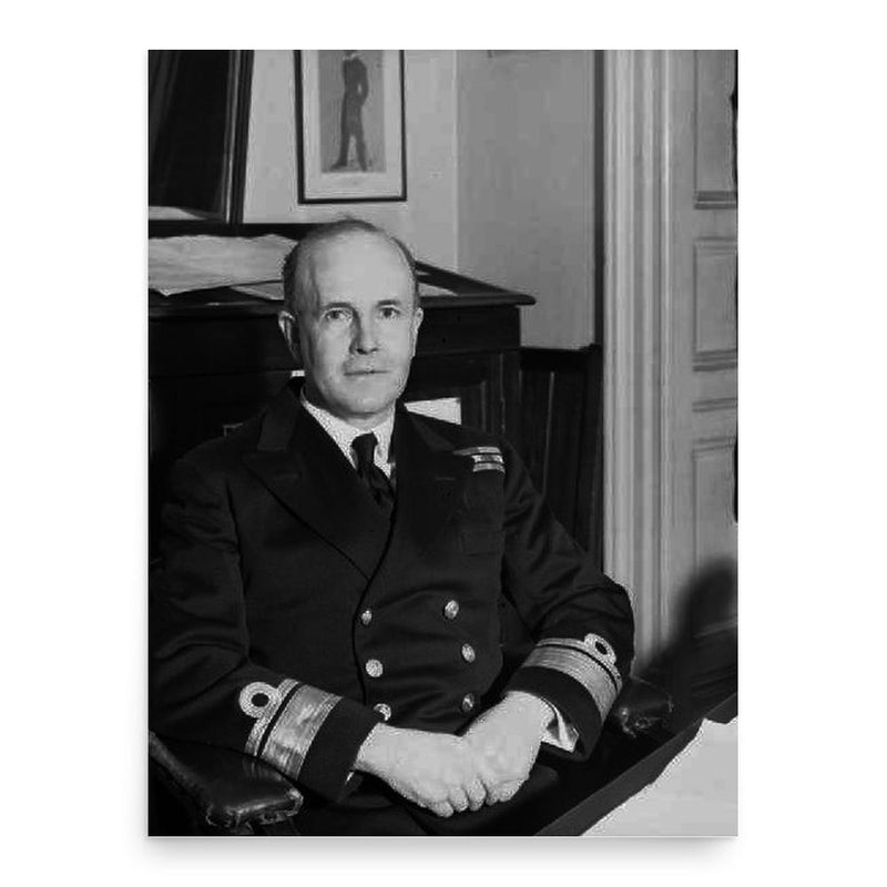 Cecil Harcourt poster print, in size 18x24 inches.