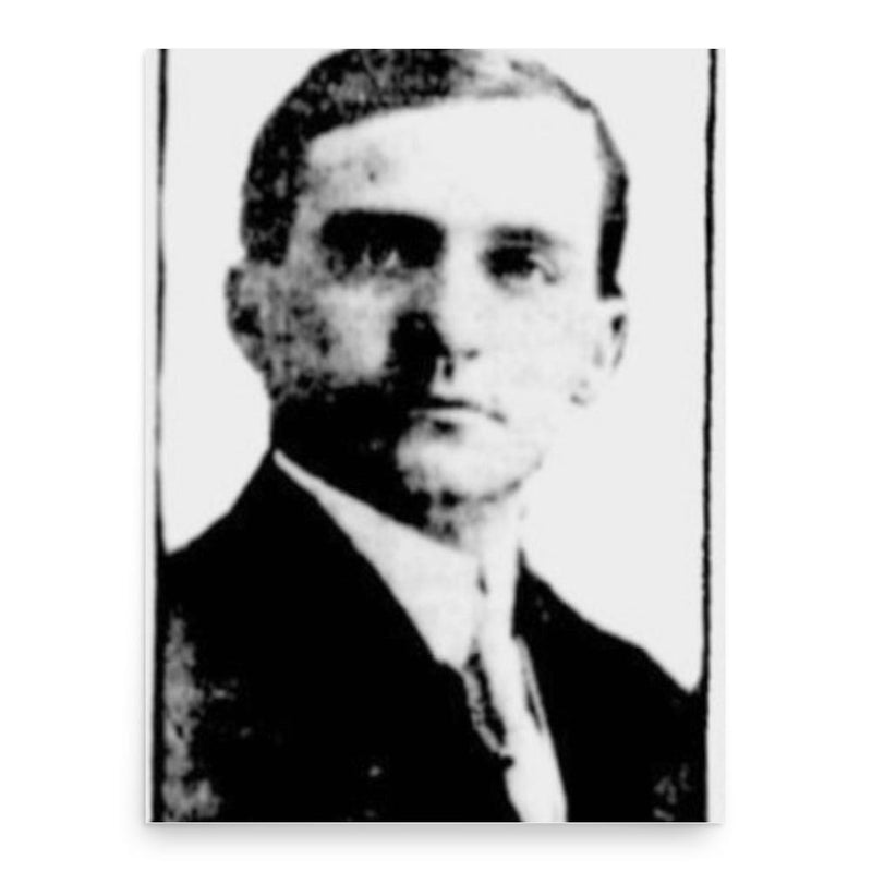 Cecil Hart poster print, in size 18x24 inches.