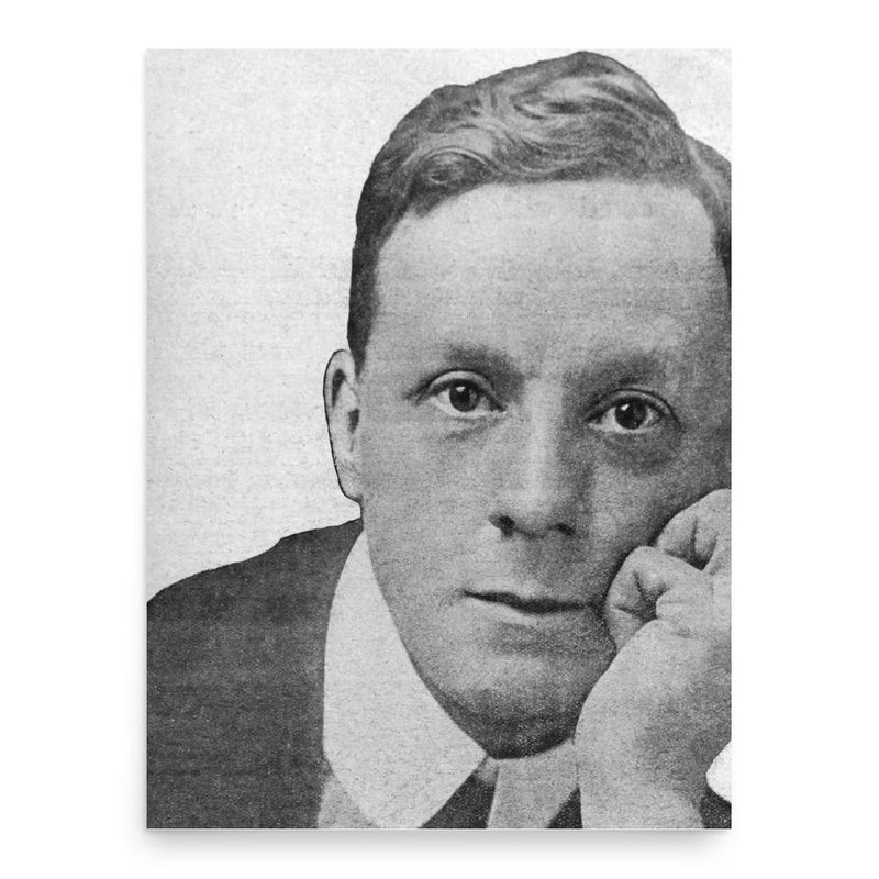 Cecil Hepworth poster print, in size 18x24 inches.