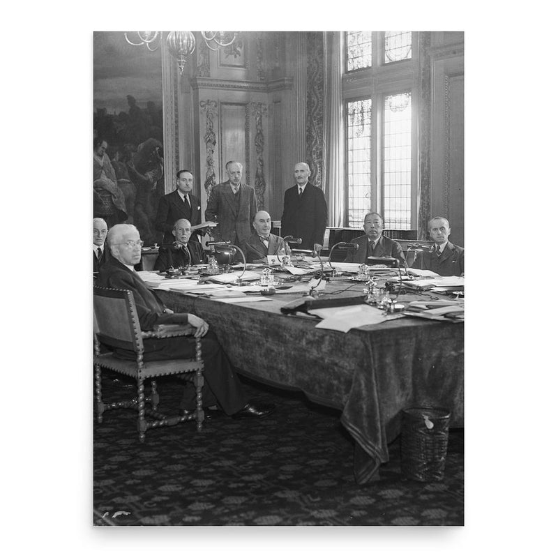 Cecil Hurst poster print, in size 18x24 inches.