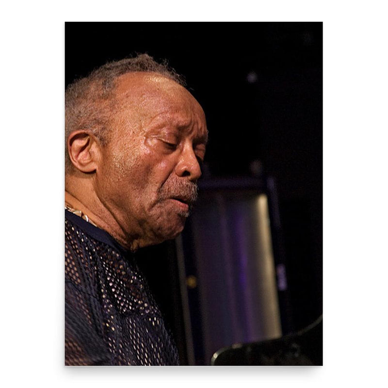 Cecil Taylor poster print, in size 18x24 inches.