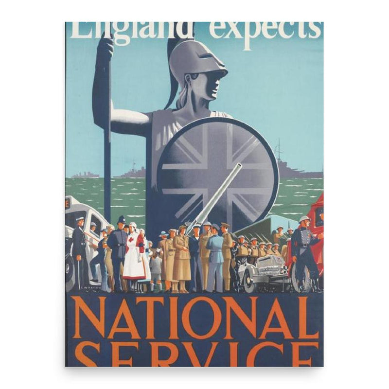 Cecil W Bacon poster print, in size 18x24 inches.