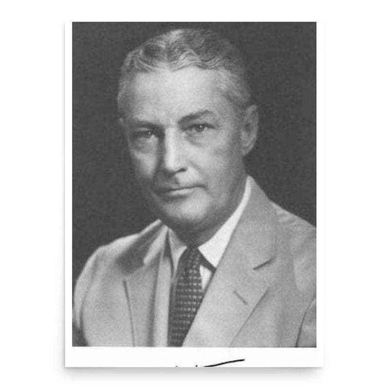 Cecil Watson poster print, in size 18x24 inches.