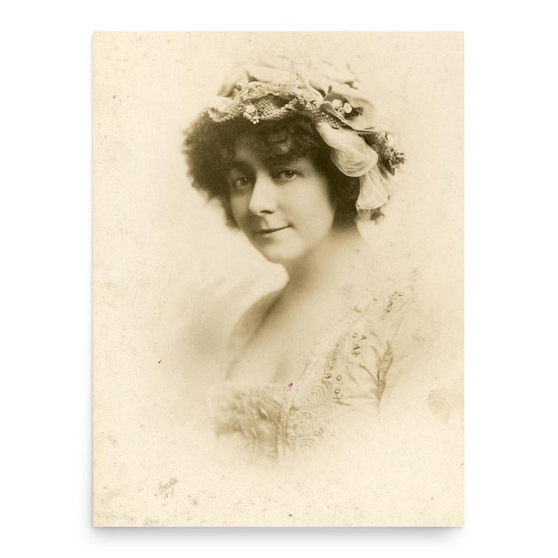 Cecilia Loftus poster print, in size 18x24 inches.