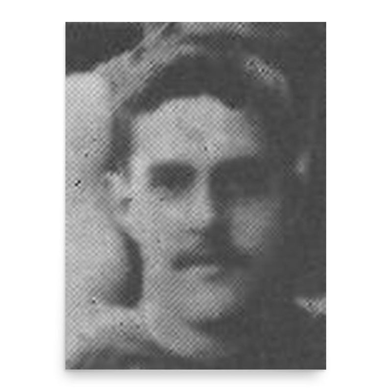 Ced Hay poster print, in size 18x24 inches.