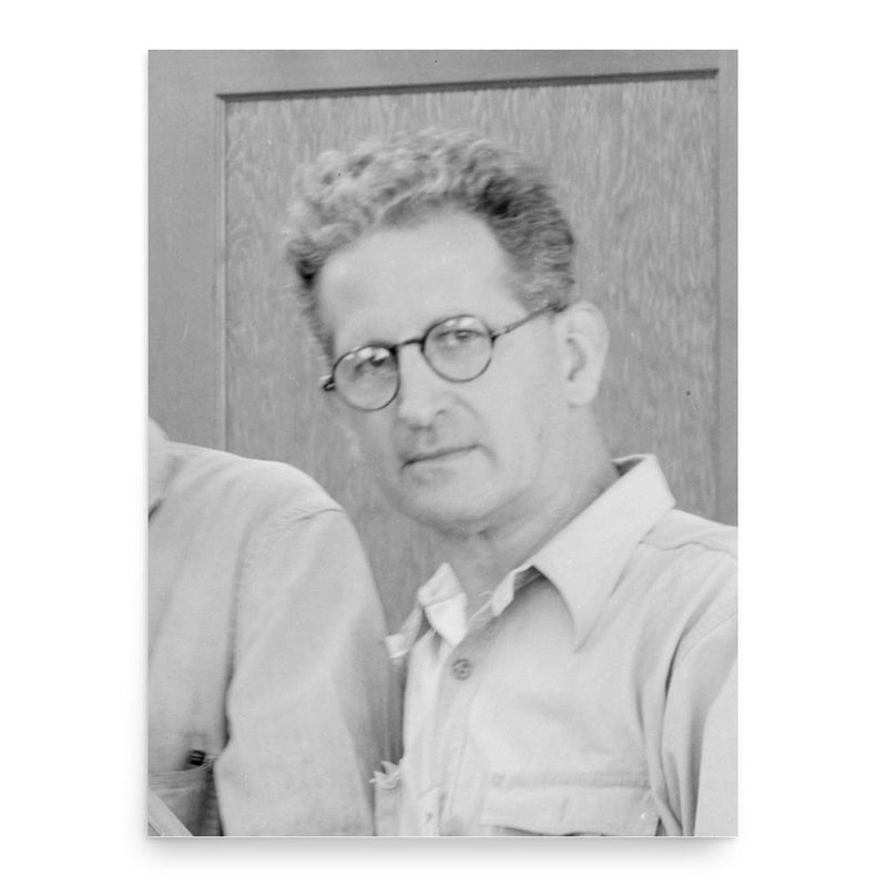 Cedric Wright poster print, in size 18x24 inches.