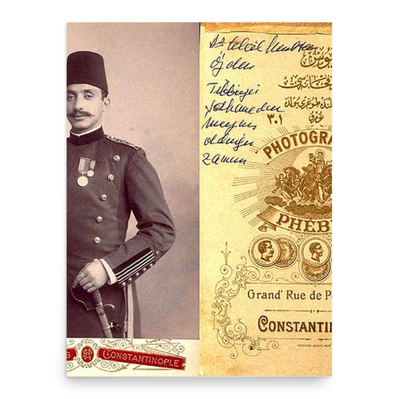 Celalettin Muhtar Ozden poster print, in size 18x24 inches.