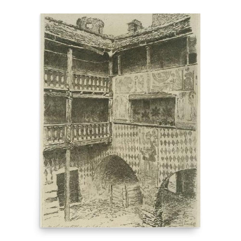 Celestino Turletti poster print, in size 18x24 inches.