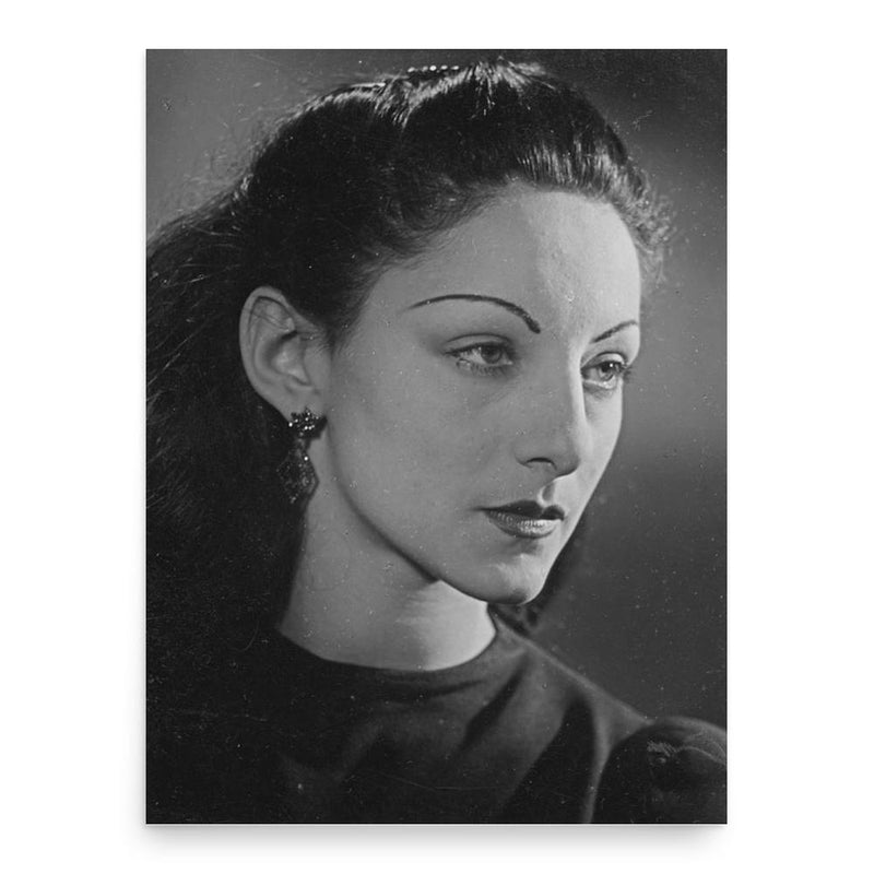 Celia Franca poster print, in size 18x24 inches.