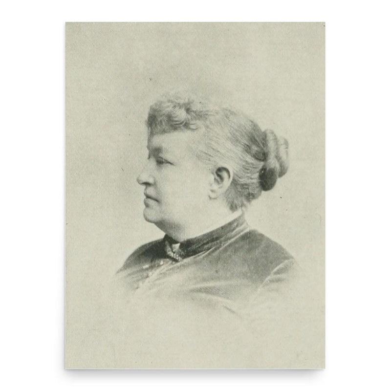 Celia Logan poster print, in size 18x24 inches.