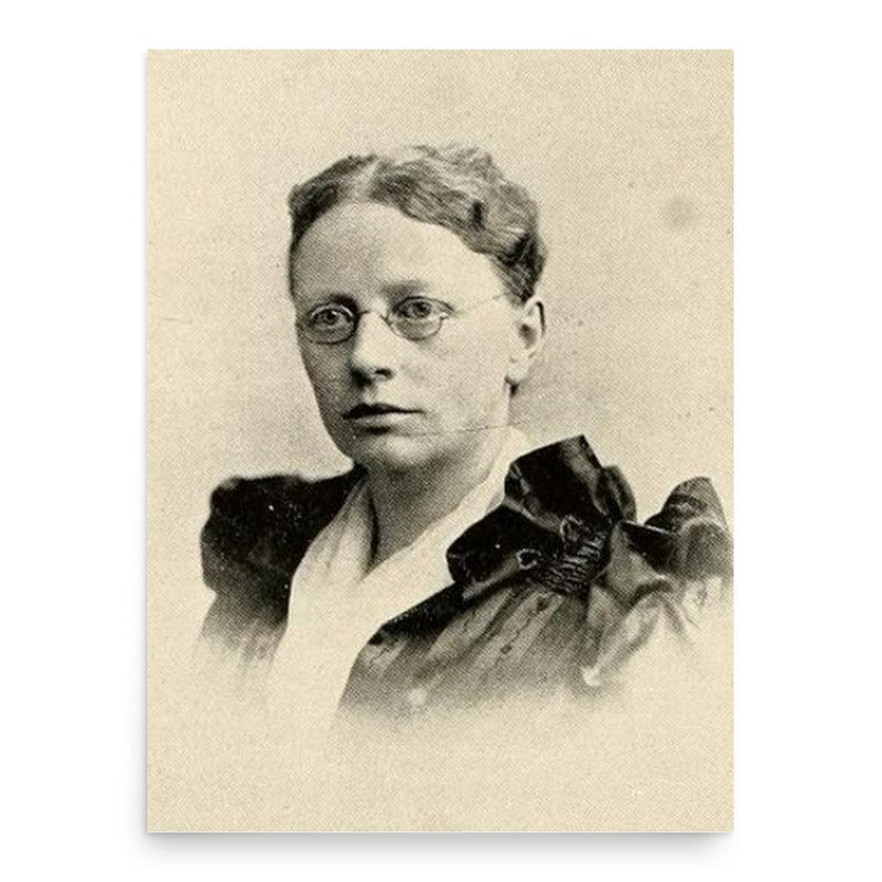 Celia Parker Woolley poster print, in size 18x24 inches.